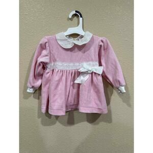 VINTAGE Buster Brown 24month velvety dress